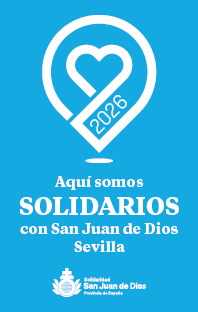 Aquí somos solidarios con San Juan de Dios Sevilla 2026